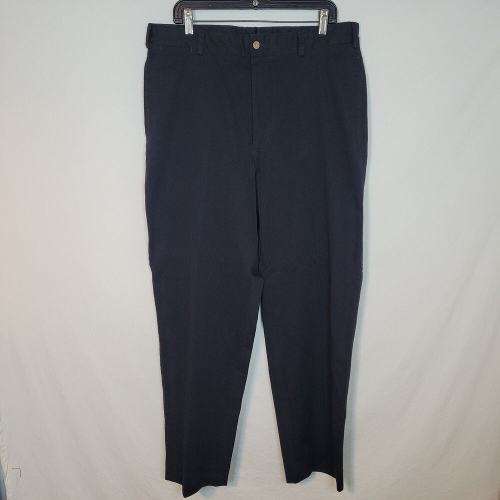 Bills Khakis M1 Pants Relaxed Fit Mens 36x32 Black Cotton Twill Chinos USA Made